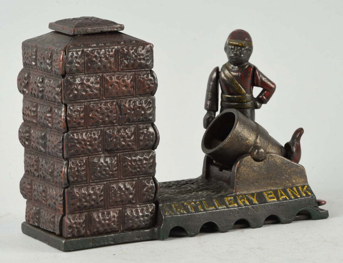 Artillery Mechanical Bank. (1 of 3)
