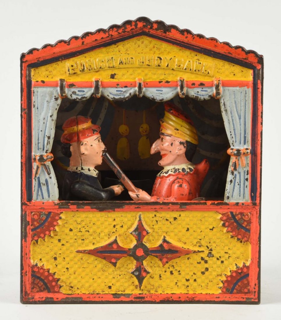 Shepard Hardware Punch & Judy Mechanical Bank. (1 of 3)