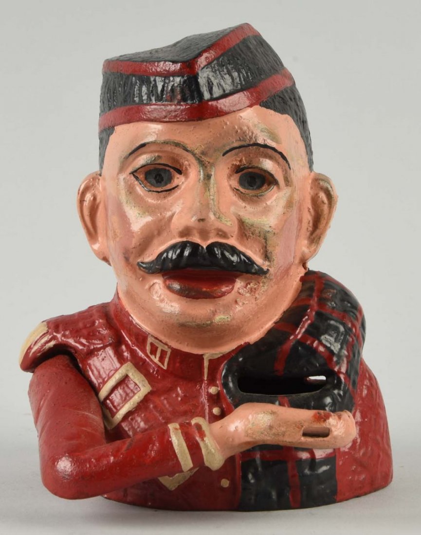 John Harper Kiltie Mechanical Bank. (1 of 3)