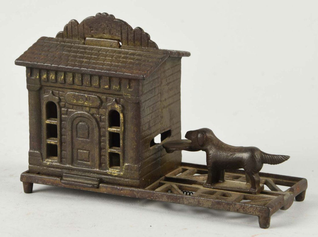 Judd Gem Cast Iron Mechanical Bank. (1 of 2)