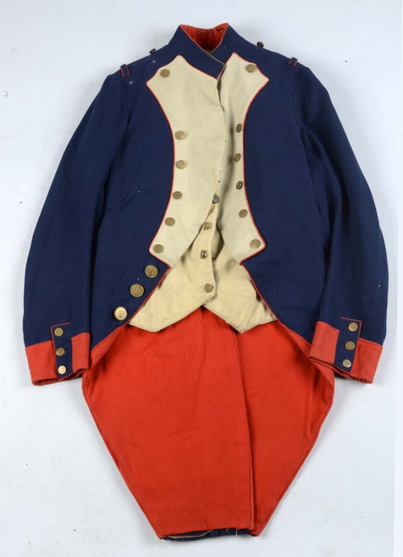 French Officer's Coatee and Waistcoat Combination. (1 of 4)