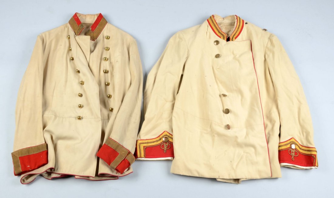 Lot of 2: Imperial German Summer Tunics. (1 of 2)