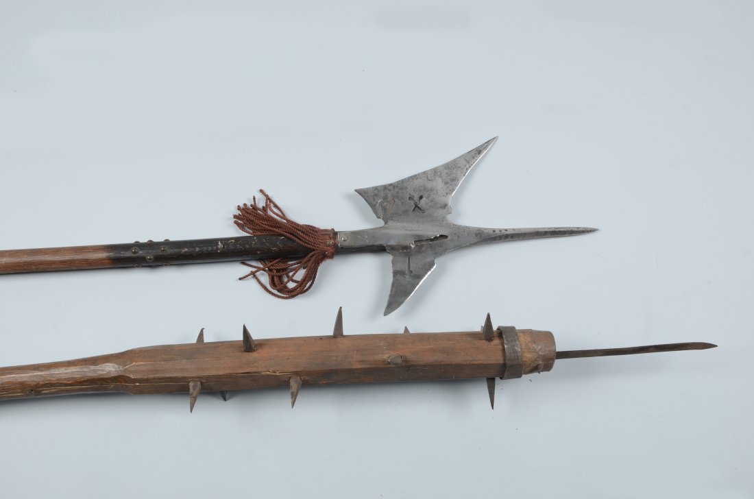 Lot of 2: Assorted Polearms. (1 of 1)
