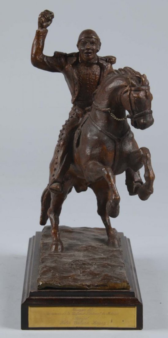Mexican Horseman Bronze. (1 of 5)