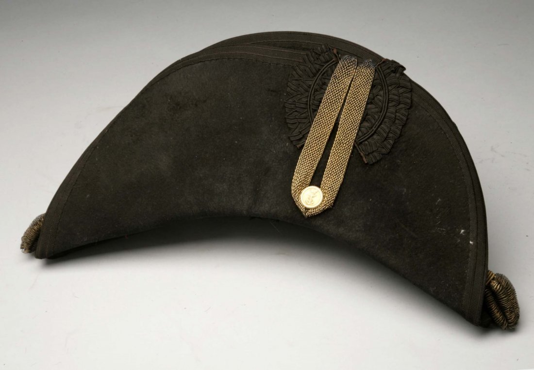 British Admiral's High-Back Chapeau. (1 of 3)