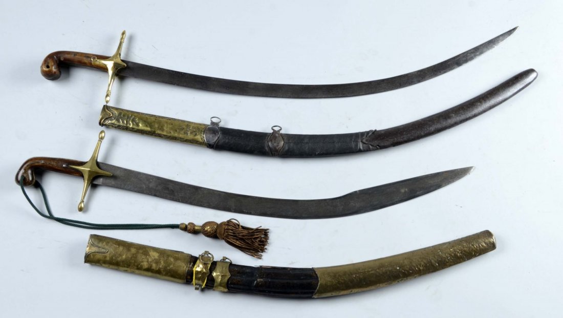 Lot of 2: Sabres with Scabbards. (1 of 3)