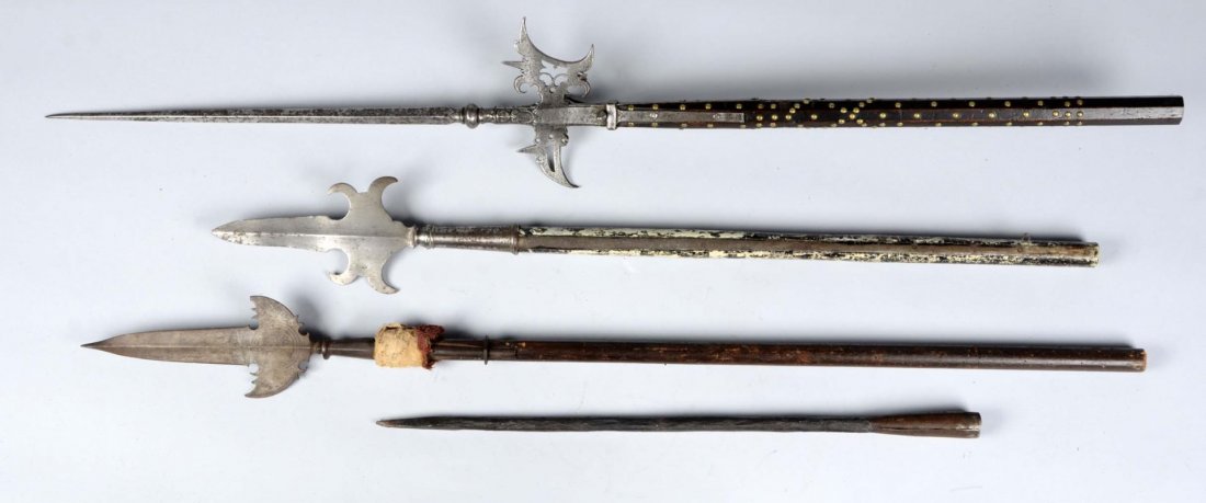Lot of 4: Assorted Polearms. (1 of 2)