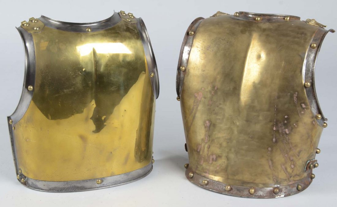 Lot of 2: Cuirass Back Plates. (1 of 2)