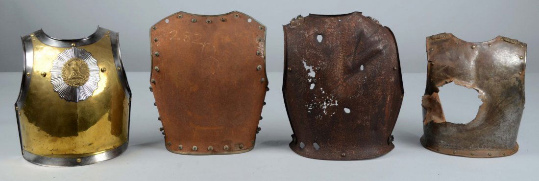 Lot of 4: Plate Armor. (1 of 5)