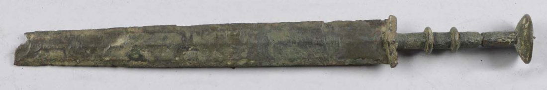 Excavated Bronze Dagger. (1 of 2)