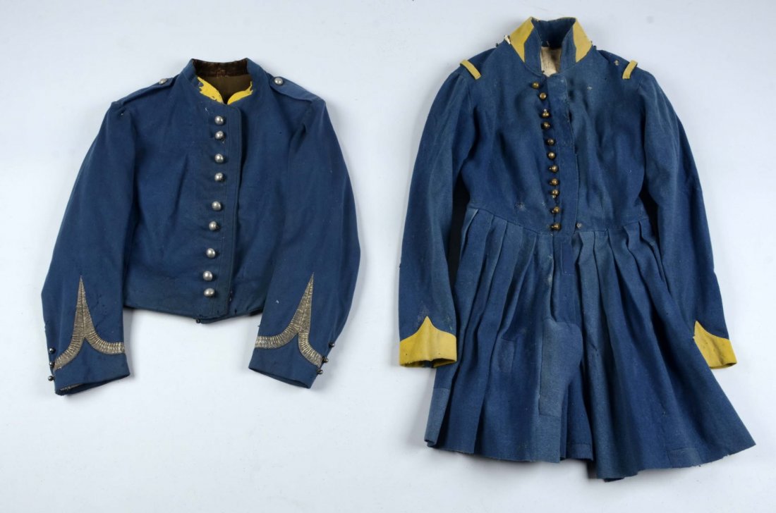 Lot of 2: Tunic and Frock Coat. (1 of 3)