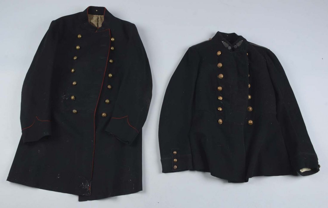 Lot of 2: French Artillery Tunic & Frock Coat. (1 of 5)