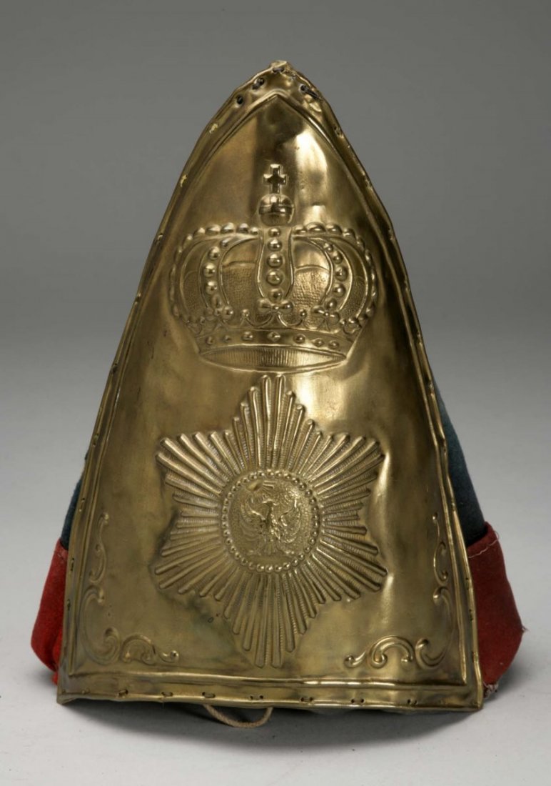 Prussian Other Ranks Miter Cap. (1 of 3)