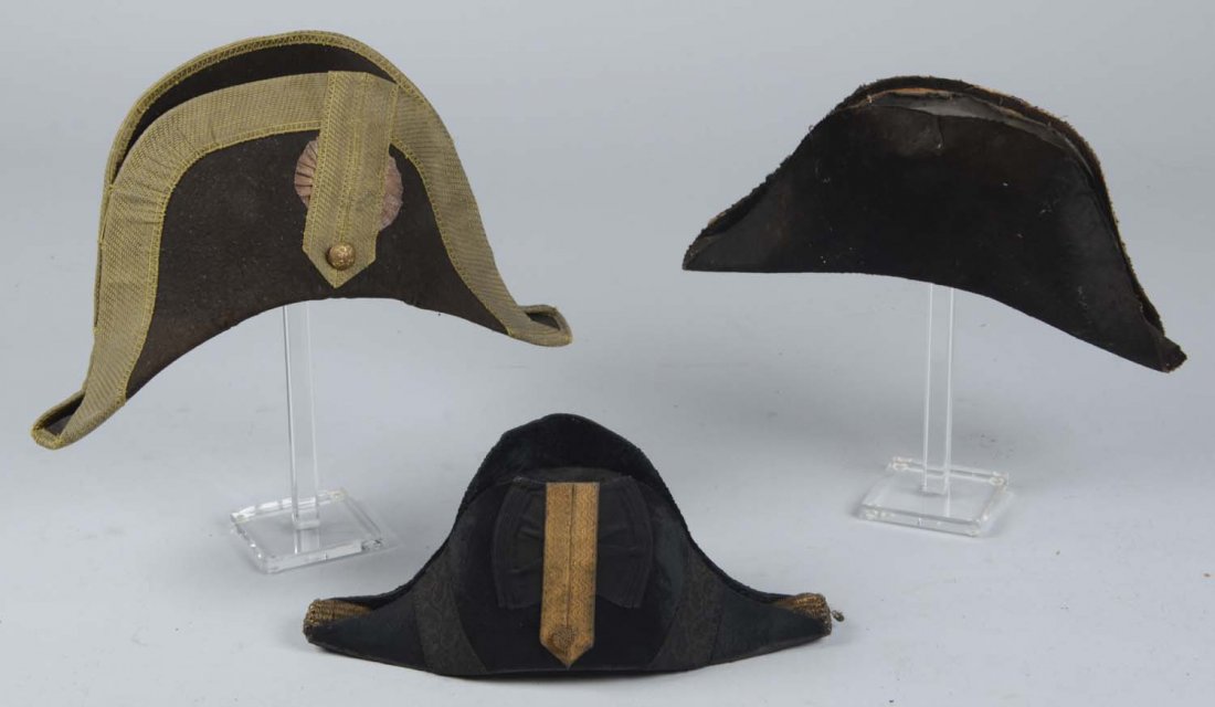 Lot Of 3: Chapeaus. (1 of 2)