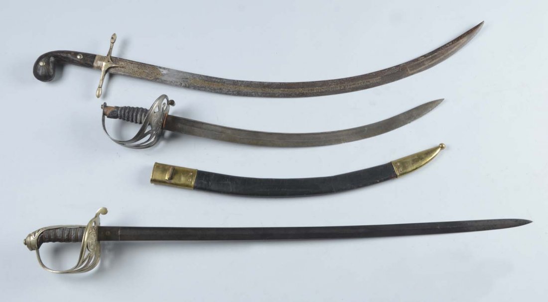 Lot of 3: Sabres & Mameluke. (1 of 3)