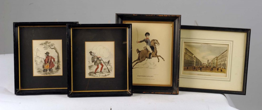 Lot of 9: Framed Militaria. (1 of 2)