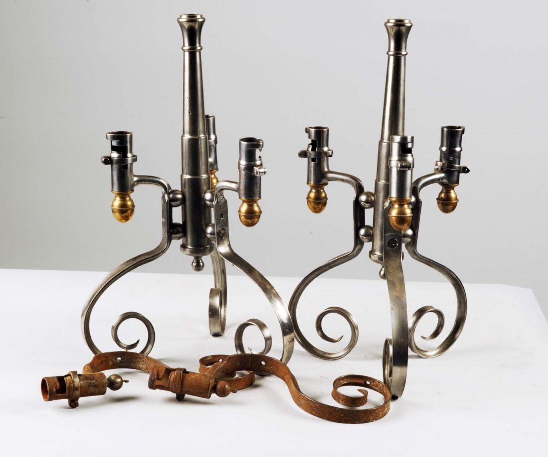 Lot of 2: Bayonet Candle Holders . (1 of 1)