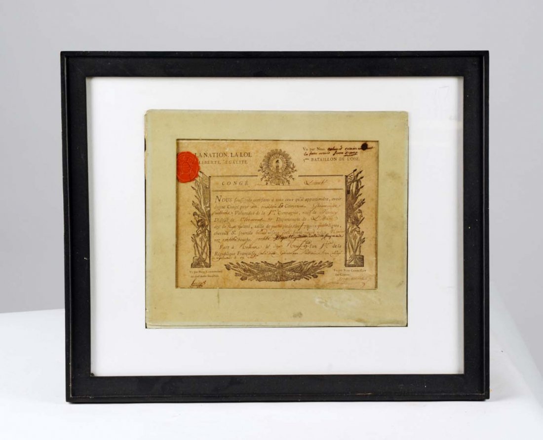 Lot of 3: Framed Pieces. (1 of 3)