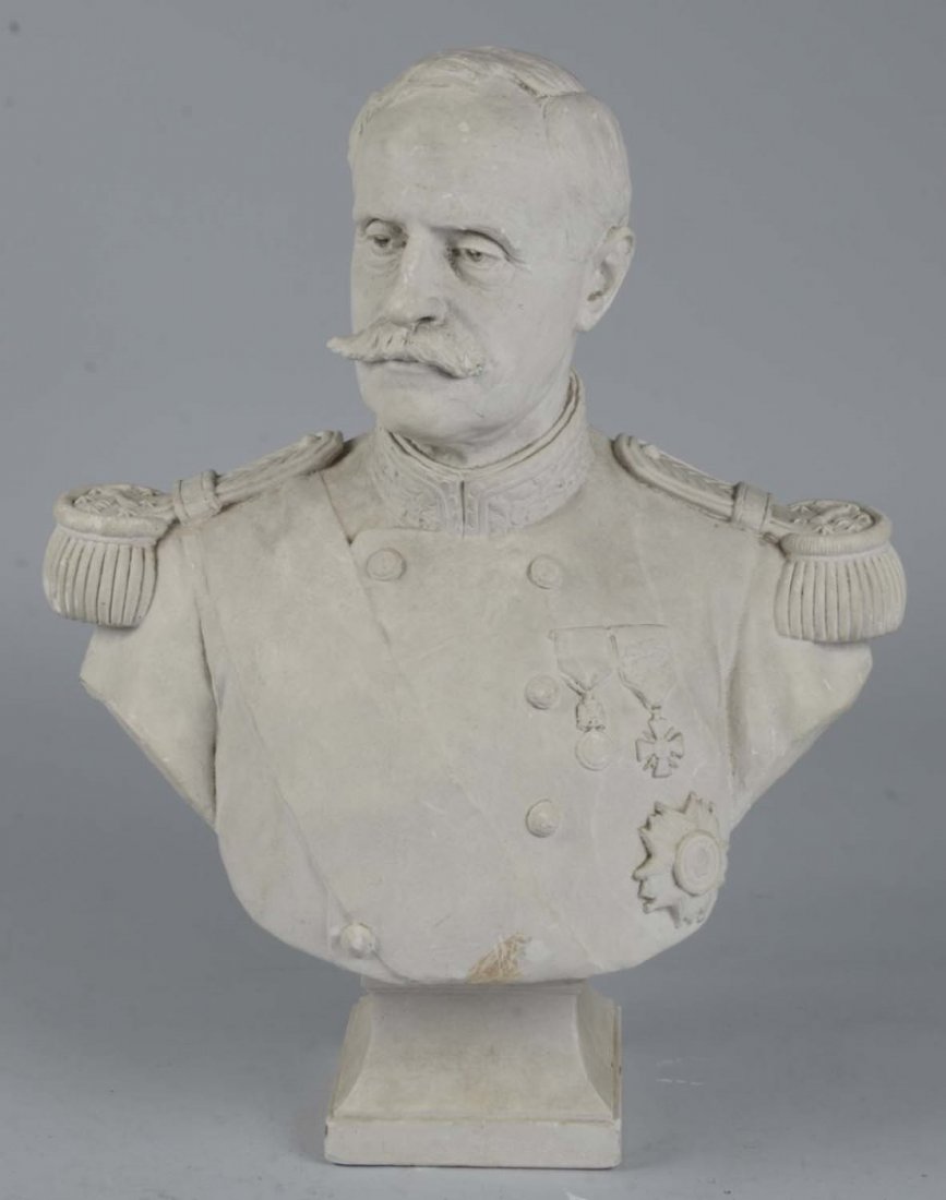 Marshal Ferdinand Foch Bust. (1 of 3)