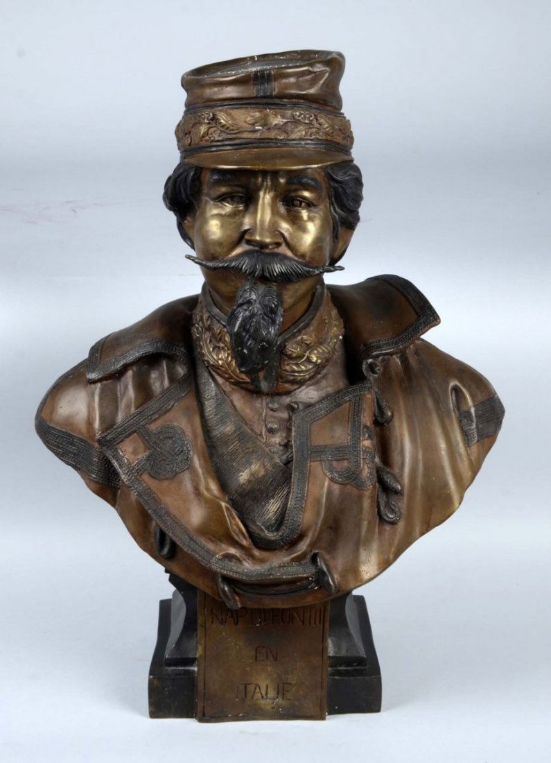Bronze Bust of Napoleon III. (1 of 4)
