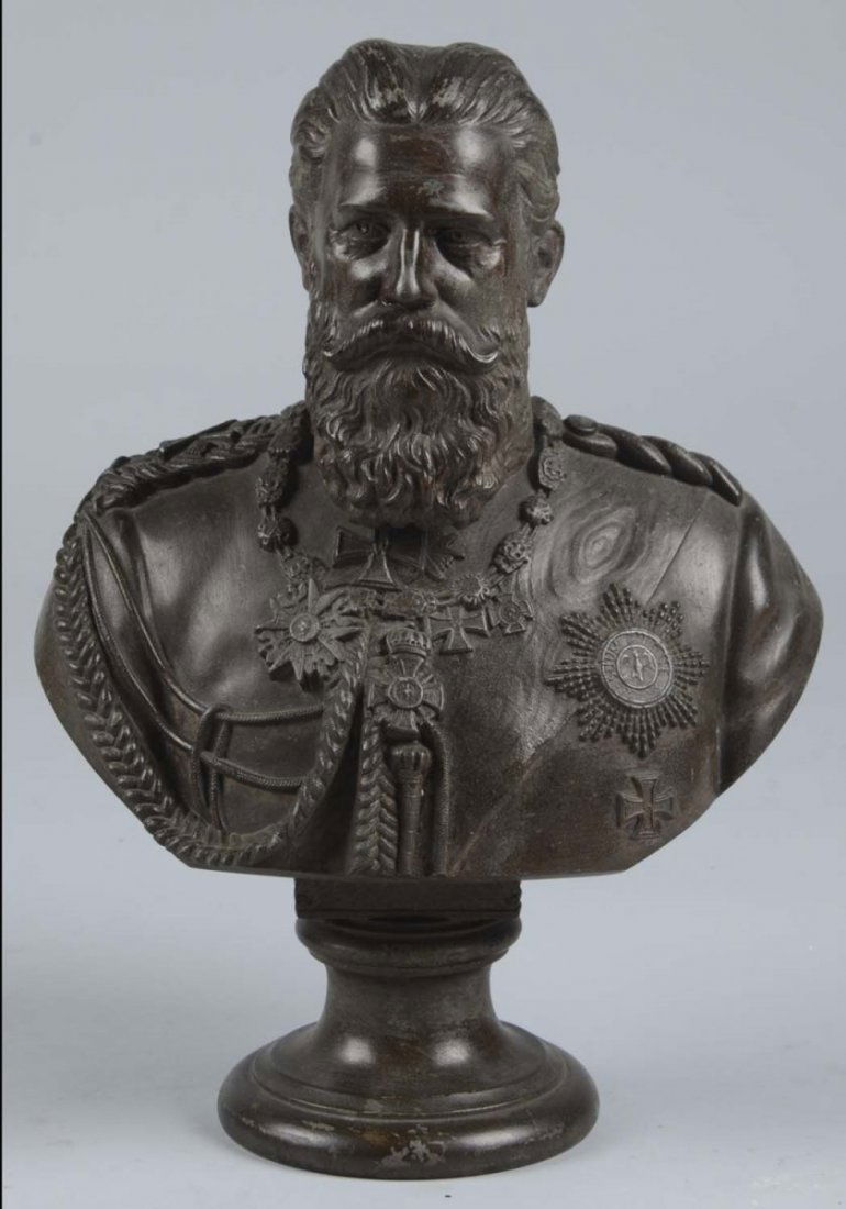 Kaiser Friedrich III Bust. (1 of 2)