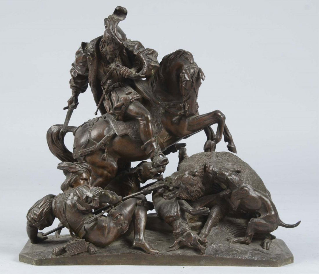 Gechter Bronze Sculpture. (1 of 6)