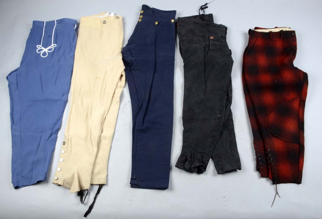 Lot of 5: Reproduction Military & Hunting Trousers (1 of 1)