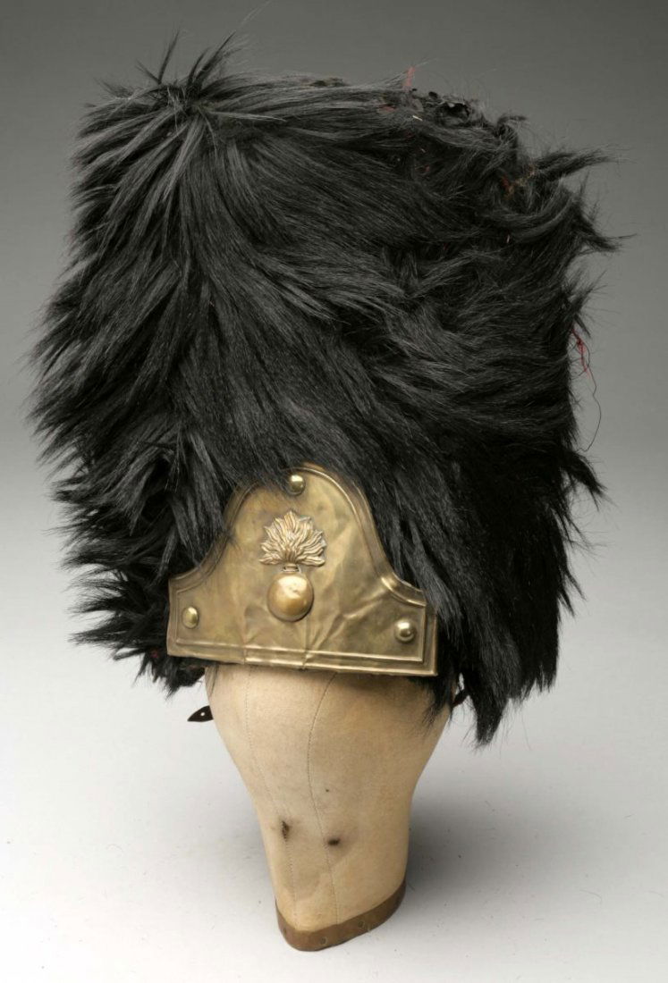 Artillery Black Bearskin Hat. (1 of 5)