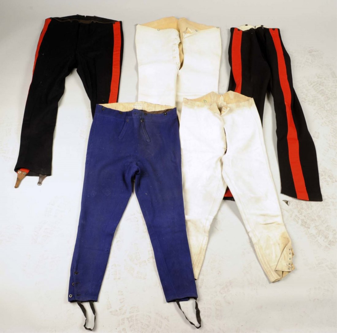 Lot of 5: Assorted Military Trousers. (1 of 2)