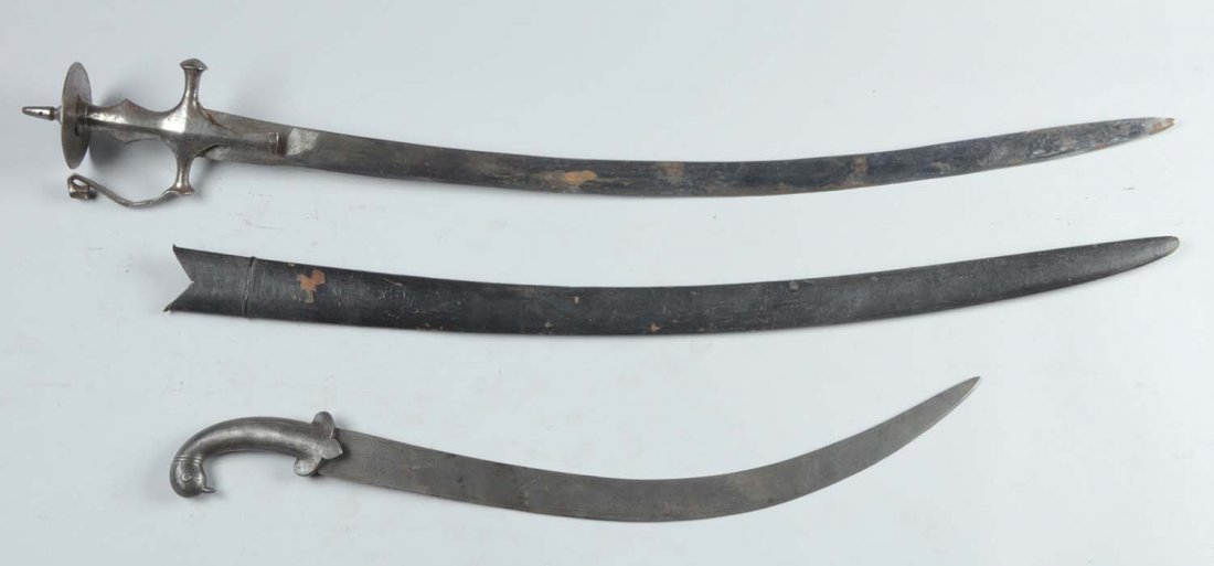 Lot of 2: Eastern Tulwars. (1 of 3)