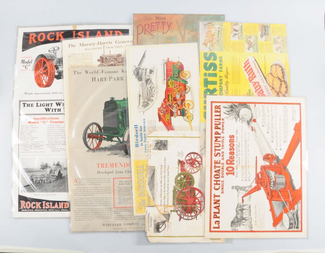 Lot Of 8: Early Agriculture Brochures. (1 of 1)