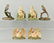 Lot of 3: Pairs of Cast Iron Bird Bookends.