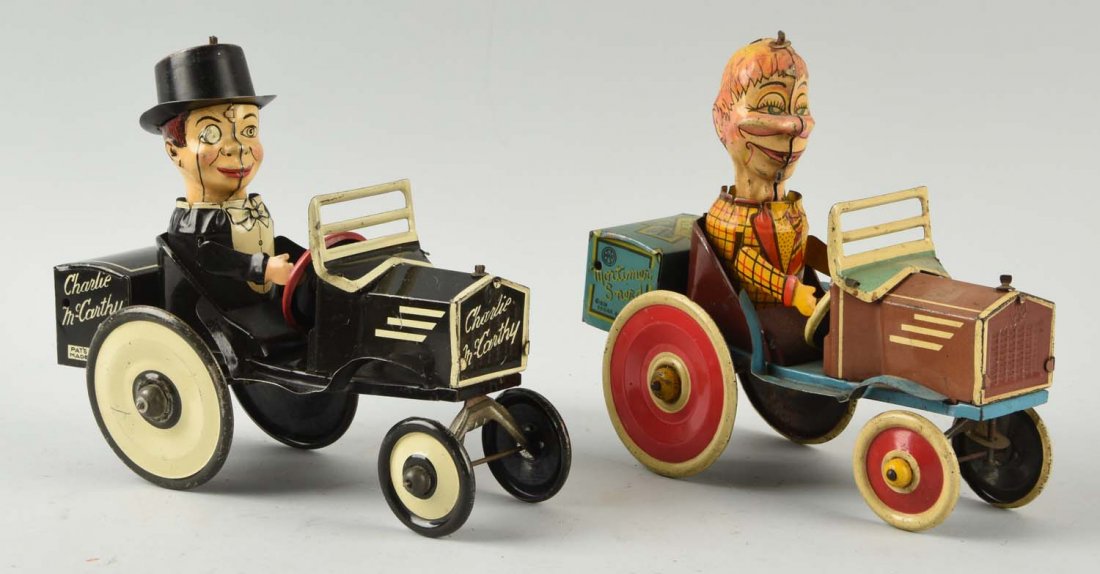 Lot of 2: Marx Tin Comic Character Whoopee Cars. (1 of 1)