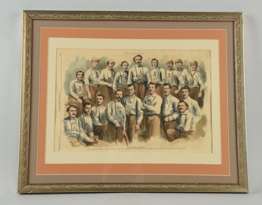 Nov. 3rd, 1866 Atlantic Baseball Club Page. (1 of 1)