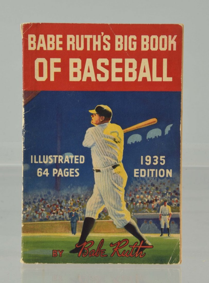 1935 Babe Ruth's Big Book Of Baseball. (1 of 1)