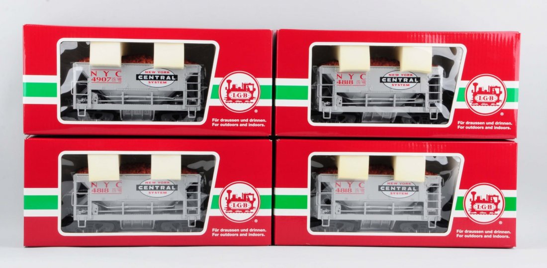 Lot of 4: LGB G Scale 41040 & Three 41043. (1 of 1)