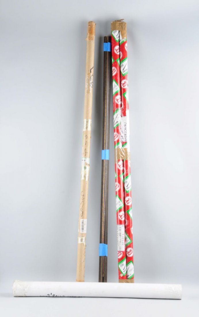 Lot Of 5: Brass Rail Stock (1 of 1)