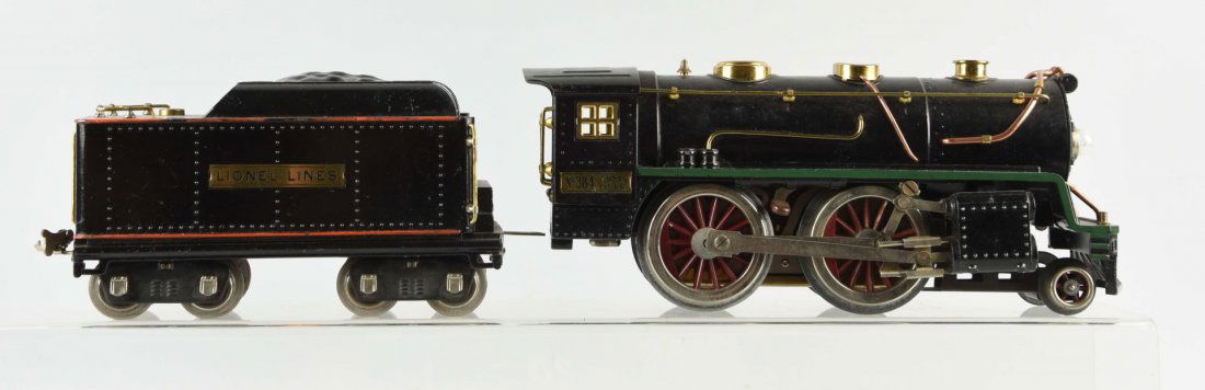 Lot of 2: Lionel 384 Loco & Tender. (1 of 2)