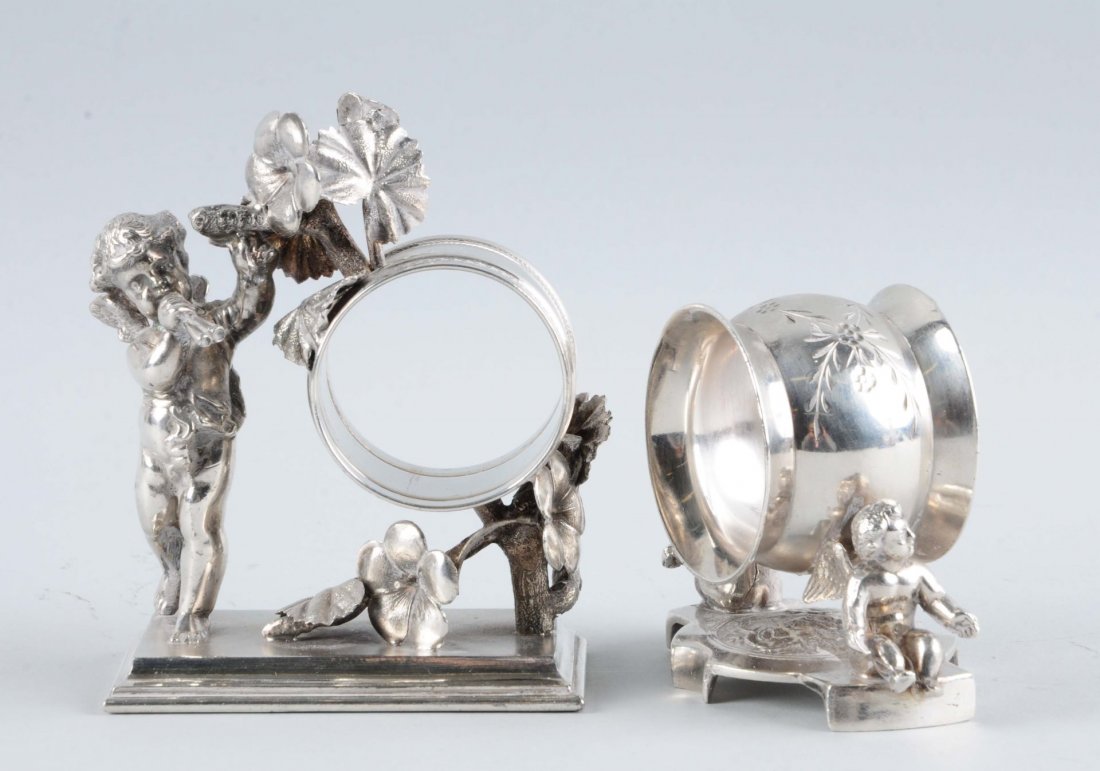 Lot of 2: Victorian Silver Napkin Rings. (1 of 2)
