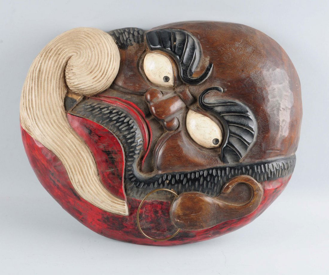 Large Japanese Wooden Man. (1 of 1)