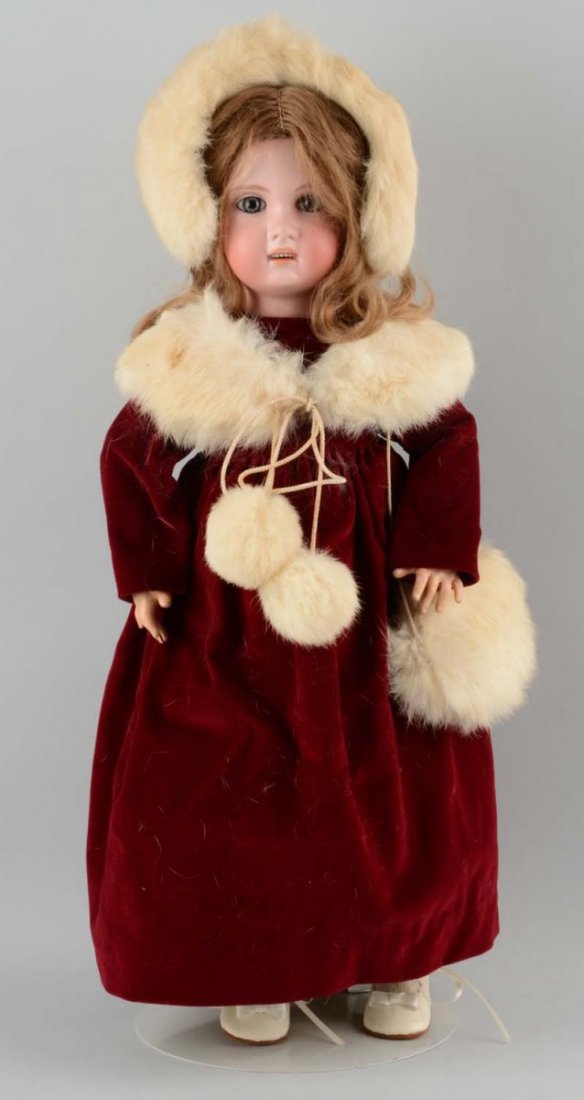 Antique French Bisque Jumeau Head Doll. (1 of 2)