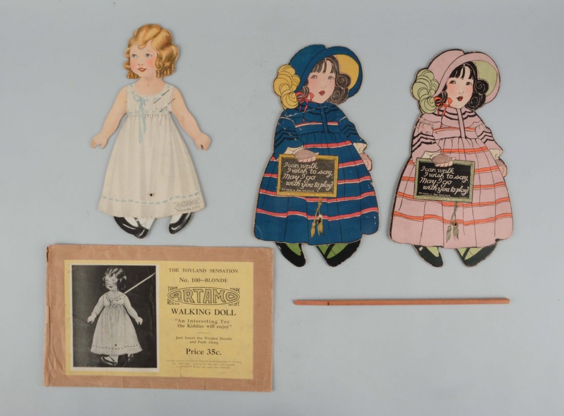 Lot of 3: Vintage Walking Dolls. (1 of 1)