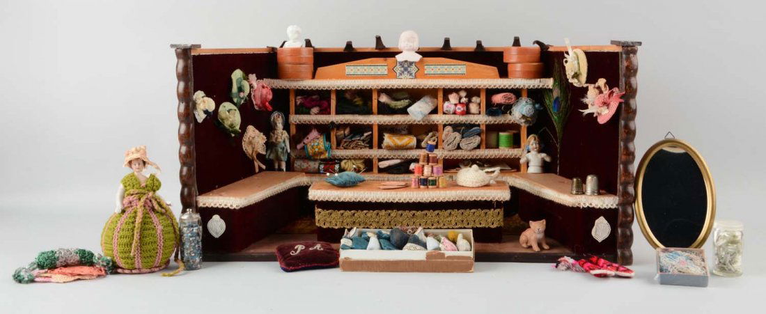 Handmade Wooden Sewing Shoppe. (1 of 2)