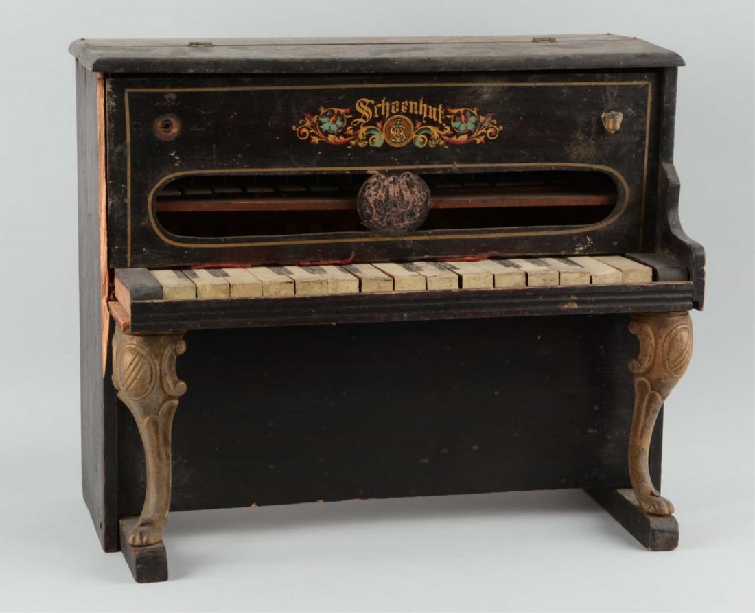 Antique Wooden Schoenhut Piano Toy. (1 of 2)