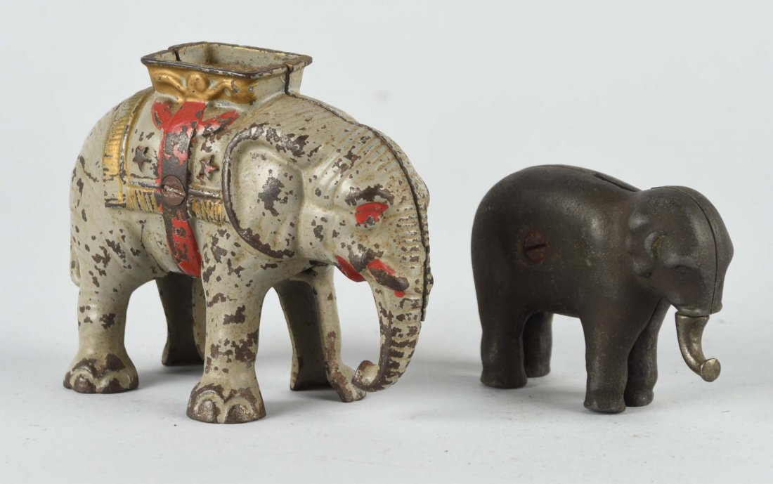 Lot of 2: Cast Iron Still Banks. (1 of 1)