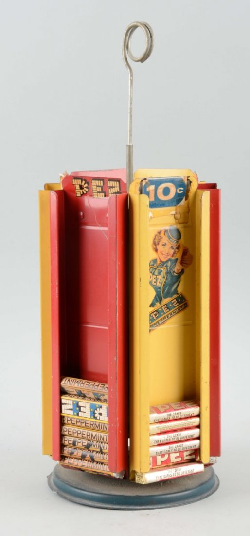 Pez Metal Rotating Countertop Display. (1 of 2)