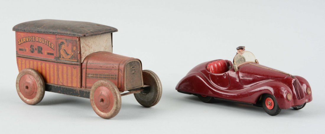 Lot Of 2: Dunlop and Schuco Vehicle Toys. (1 of 2)