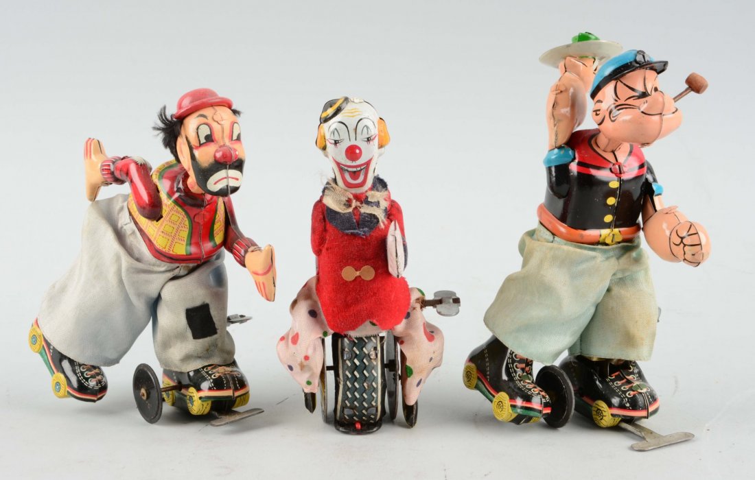 Lot of 3: Wind-Up Toys. (1 of 1)