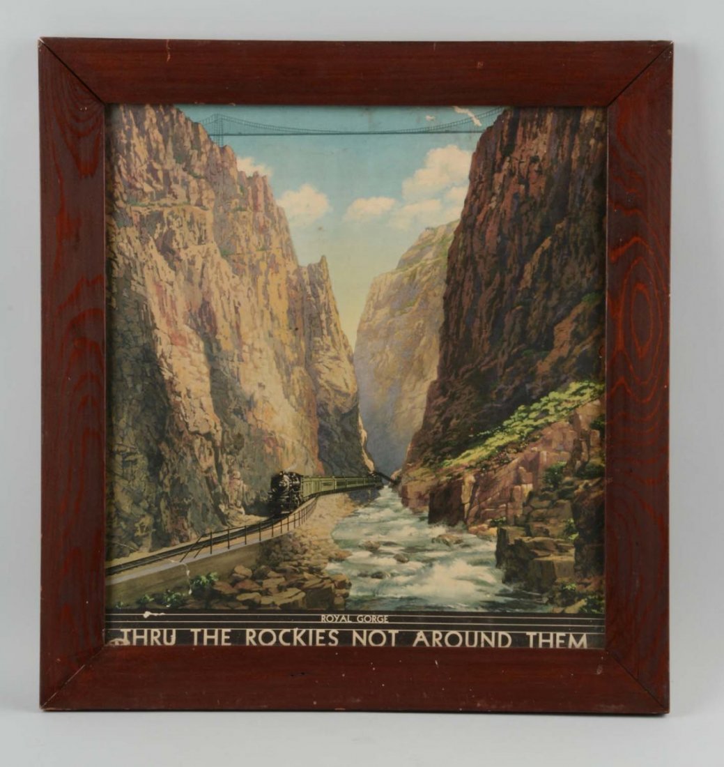 "Royal George" Railroad Advertising Sign. (1 of 1)