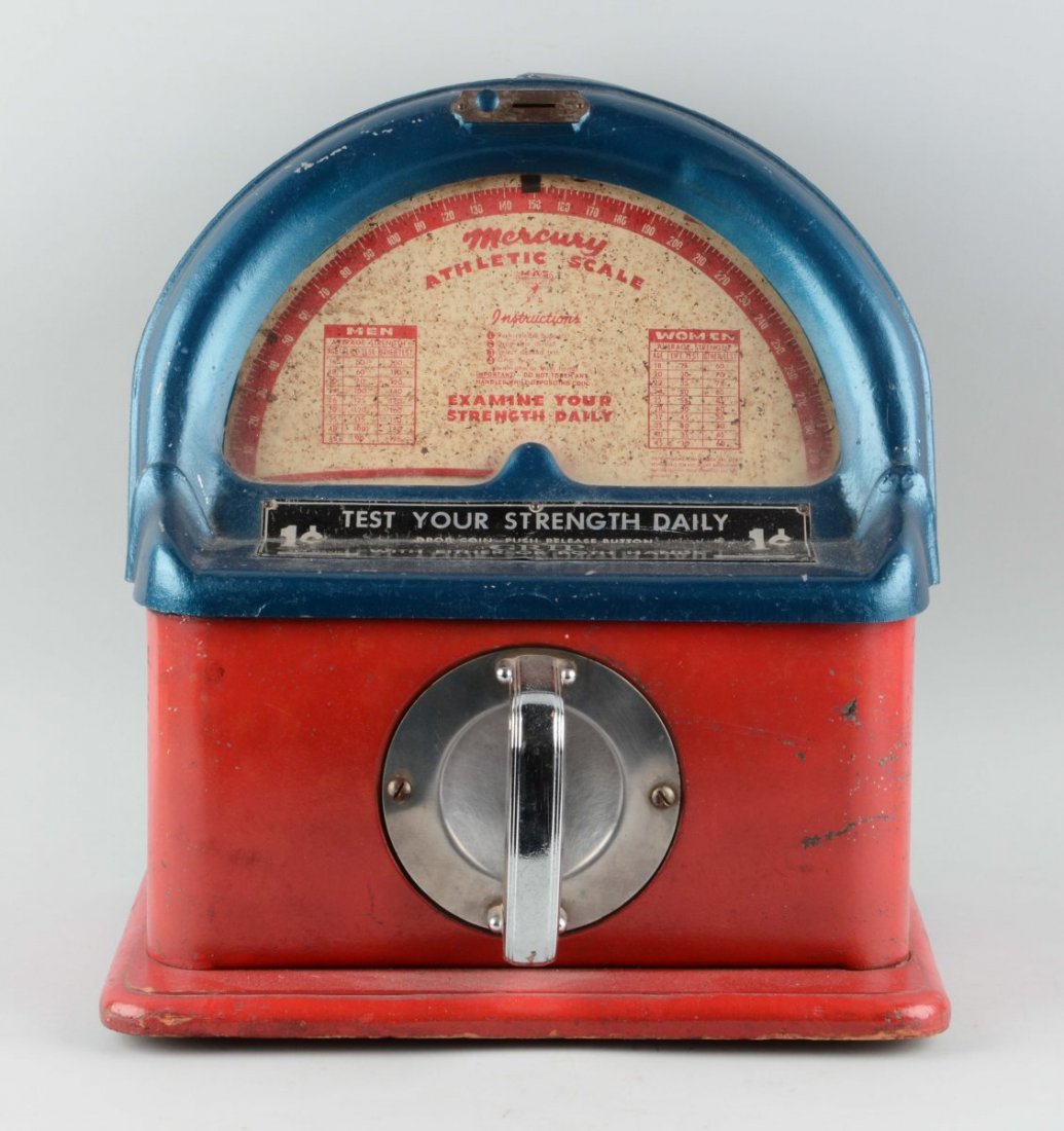 Strength Tester Mercury Athletic Scale. (1 of 2)